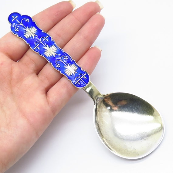 Classic Sterling Silver Baby Feeding Spoon