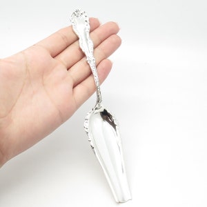 925 Sterling Silver Antique Hamilton and William Moir Floral Knife Jelly