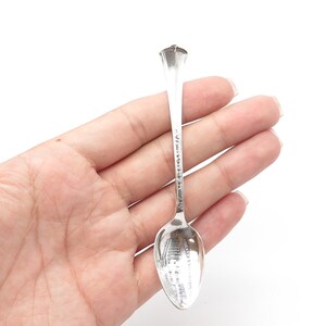 925 Sterling Silver Antique Art Deco R. Wallace and Sons Mfg. States Cities Spoon
