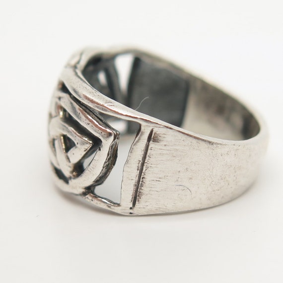 925 Sterling Silver Vintage Celtic / Viking Knot … - image 3