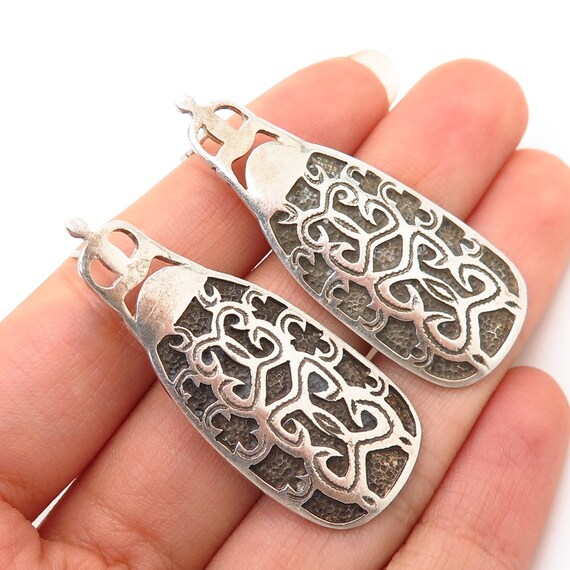 SILVER925 NATIVE DESIGN EARRINGS/シルバーピアス SILVER925 NATIVE DESIGN EARRINGS/シルバー/ピアス
