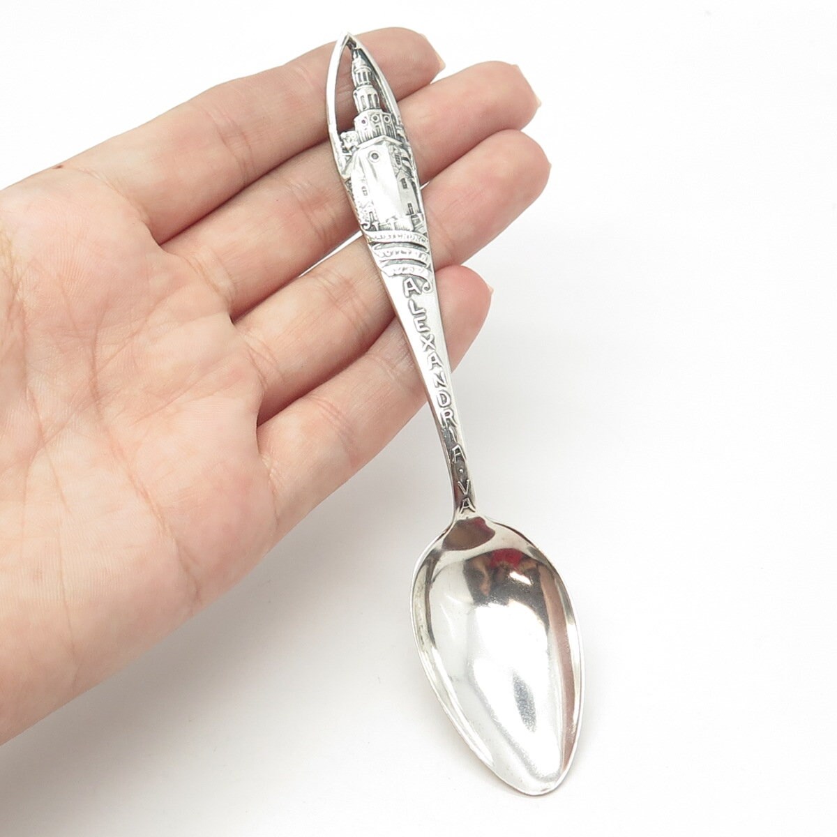 925 Sterling Silver Antique Art Deco Watson Alexandria VA States