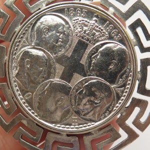 925 Sterling Vintage International Committee of the Red Cross Pendant image 5