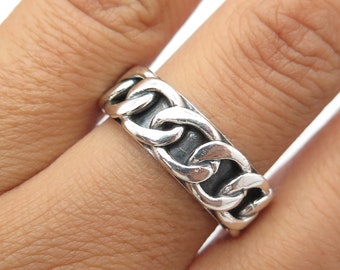 ■ENGBROX■ silver925 lilt shine 5 ring set EBRG25007SV Edge Ring - Oxidized Sterling | Q Evon Fine Jewelry Collections