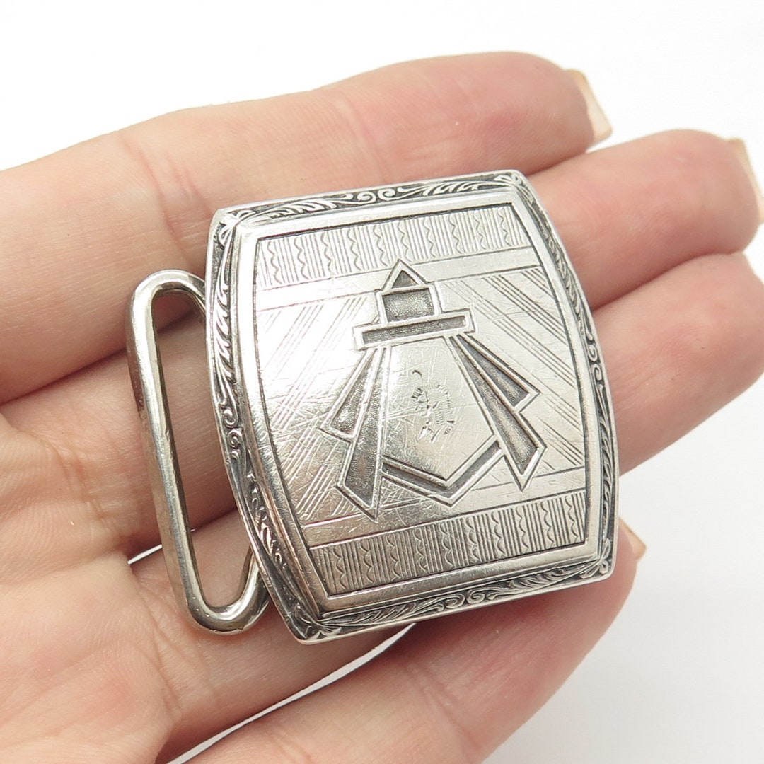 アクセサリー Vintage Silver Belt Motif Ring K14 925 Vintage Silver Belt Motif Ring K14 925