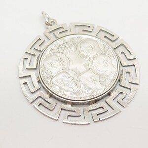 925 Sterling Vintage International Committee of the Red Cross Pendant image 4