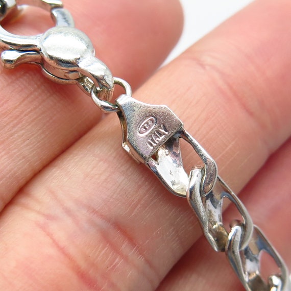 925 Sterling Silver Vintage Italy Anchor Mariner Link Bracelet 7 - Etsy 925 Sterling Silver Vintage Italy Anchor Mariner Link Bracelet 7 - Etsy