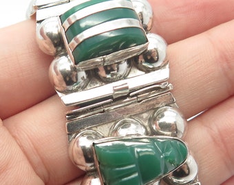 アクセサリー vintage Mexican jewelry silver bracelet vintage-taxco-silver-mexican-