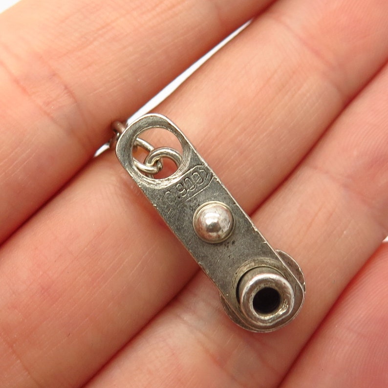 900 Silver Vintage Tribal God Design Key Chain