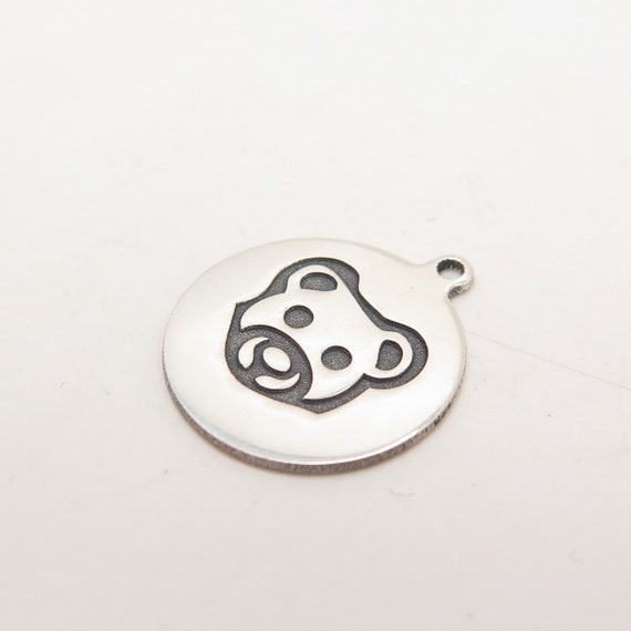 925 Sterling Silver USA Two In Town Bear Charm Pe… - image 5