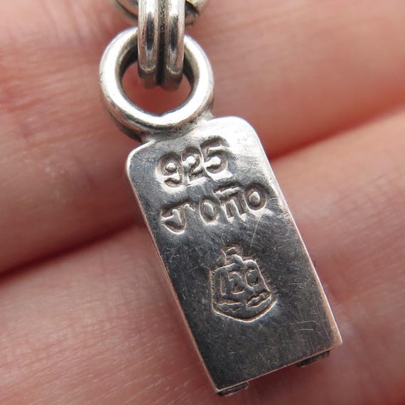 CECILIA TONO 925 Sterling Silver Vintage Mexico Multi-chain 