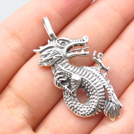 Etsy dragon sale necklace