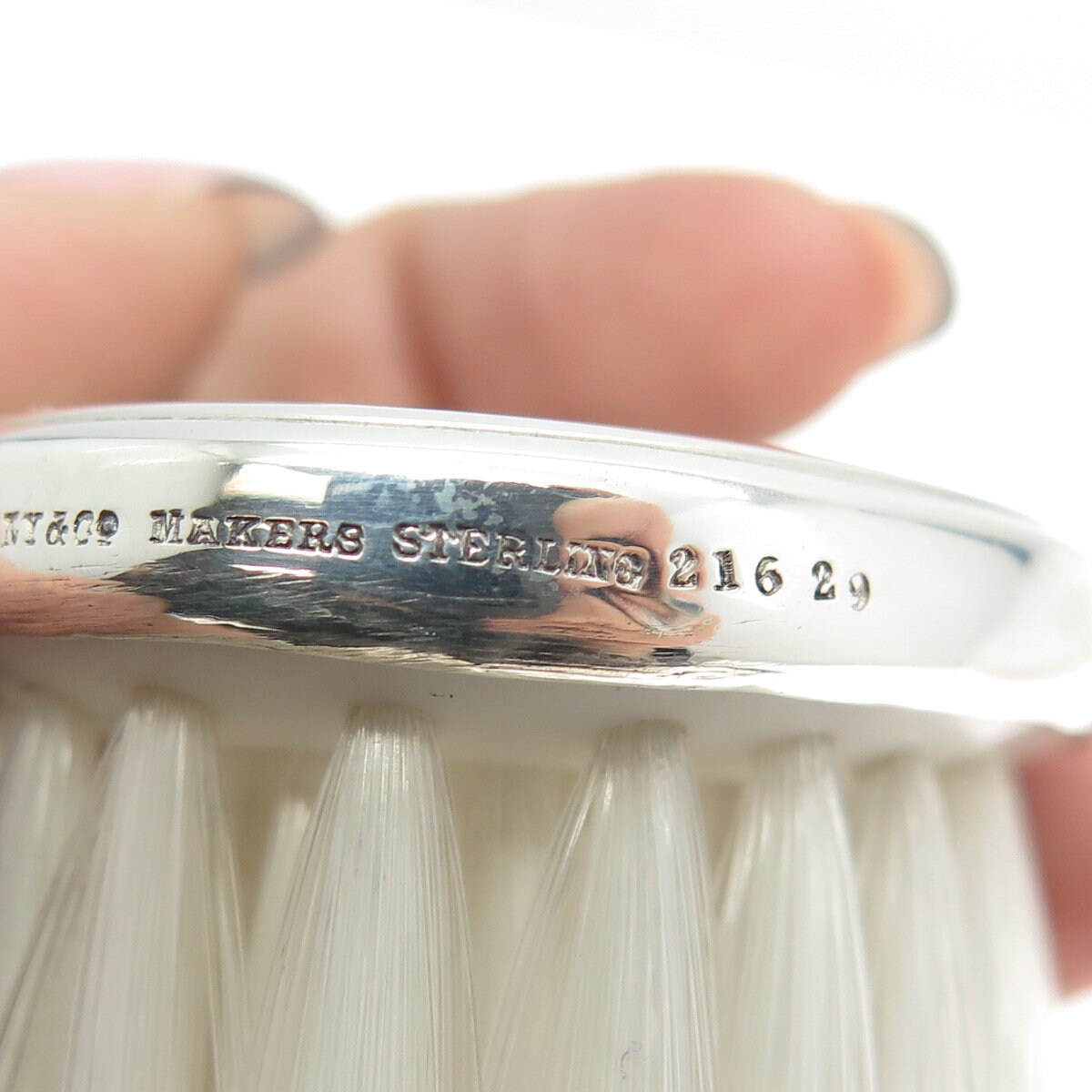 TIFFANY & CO. MAKERS 925 Sterling Silver Antique Art Deco Oval