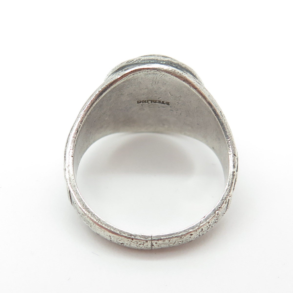 925 Sterling Vintage 1972 Lab-created Sapphire Saint Mary School 