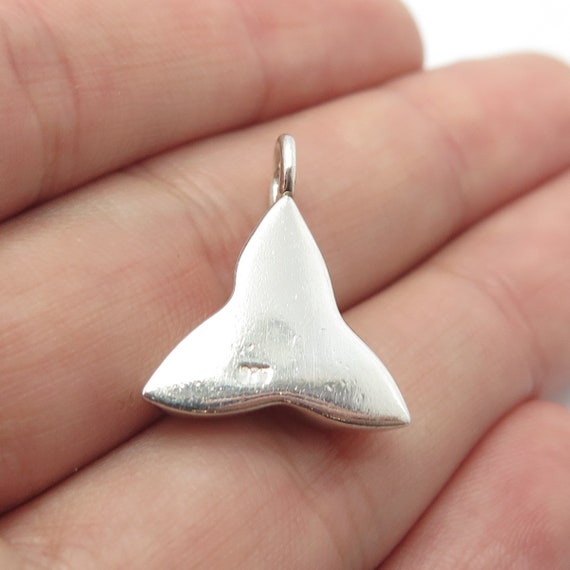 925 Sterling Silver Vintage Triquetra Charm Penda… - image 2