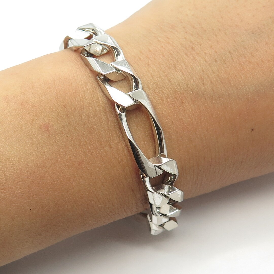ITALY MADE SILVER925 LEON BRACELET/シルバー ITALY MADE SILVER925 LEON BRACELET/シルバー - メルカリ