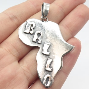 925 Sterling Silver Vintage &quot;Ballo&quot; Island Pendant