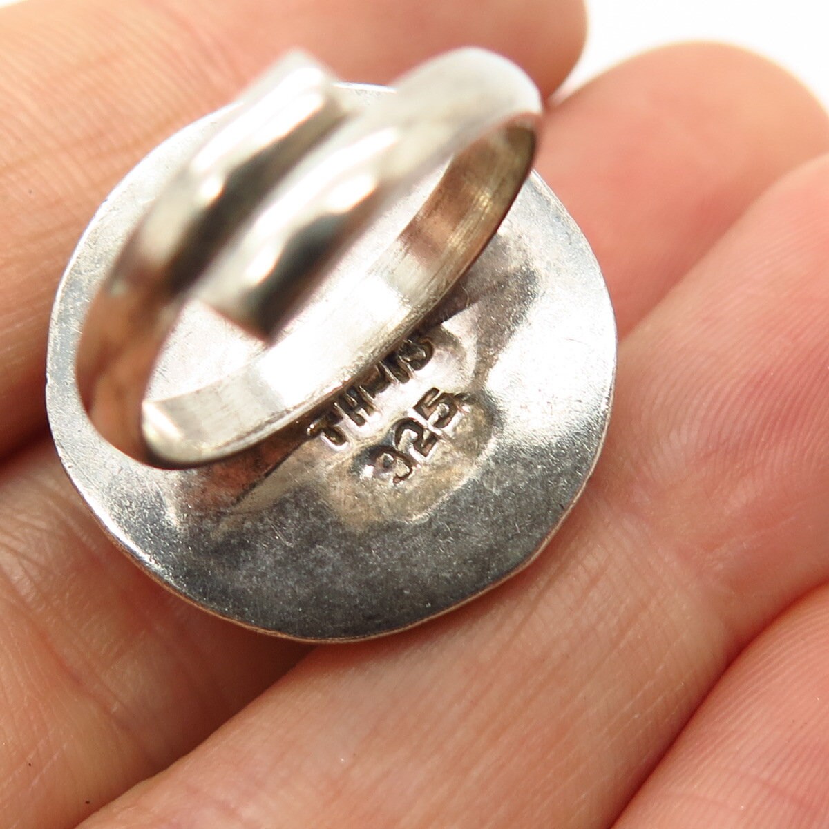925 Sterling Silver 2-tone Vintage Mexico Hemisphere 925 Sterling Silver 2-tone Vintage Mexico Hemisphere