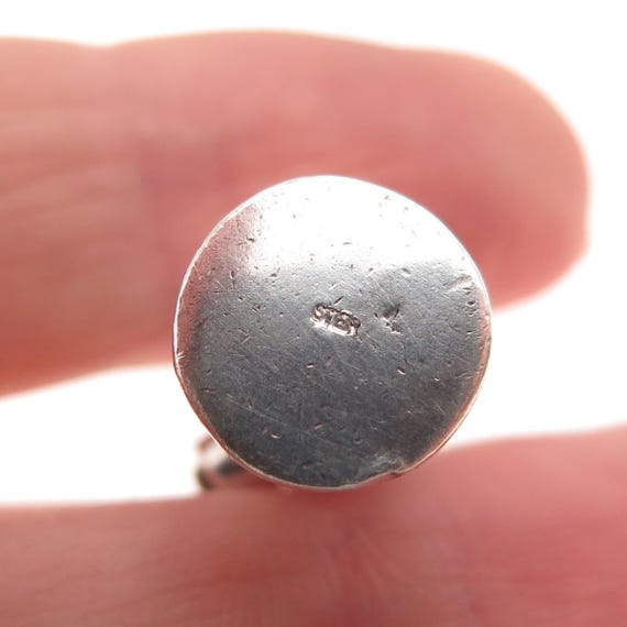 925 Sterling Silver Vintage Fire Hydrant Oxidized 3D Charm Pendant View 6