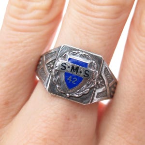 Vintage 1942 Class Ring - Etsy Vintage 1942 Class Ring - Etsy