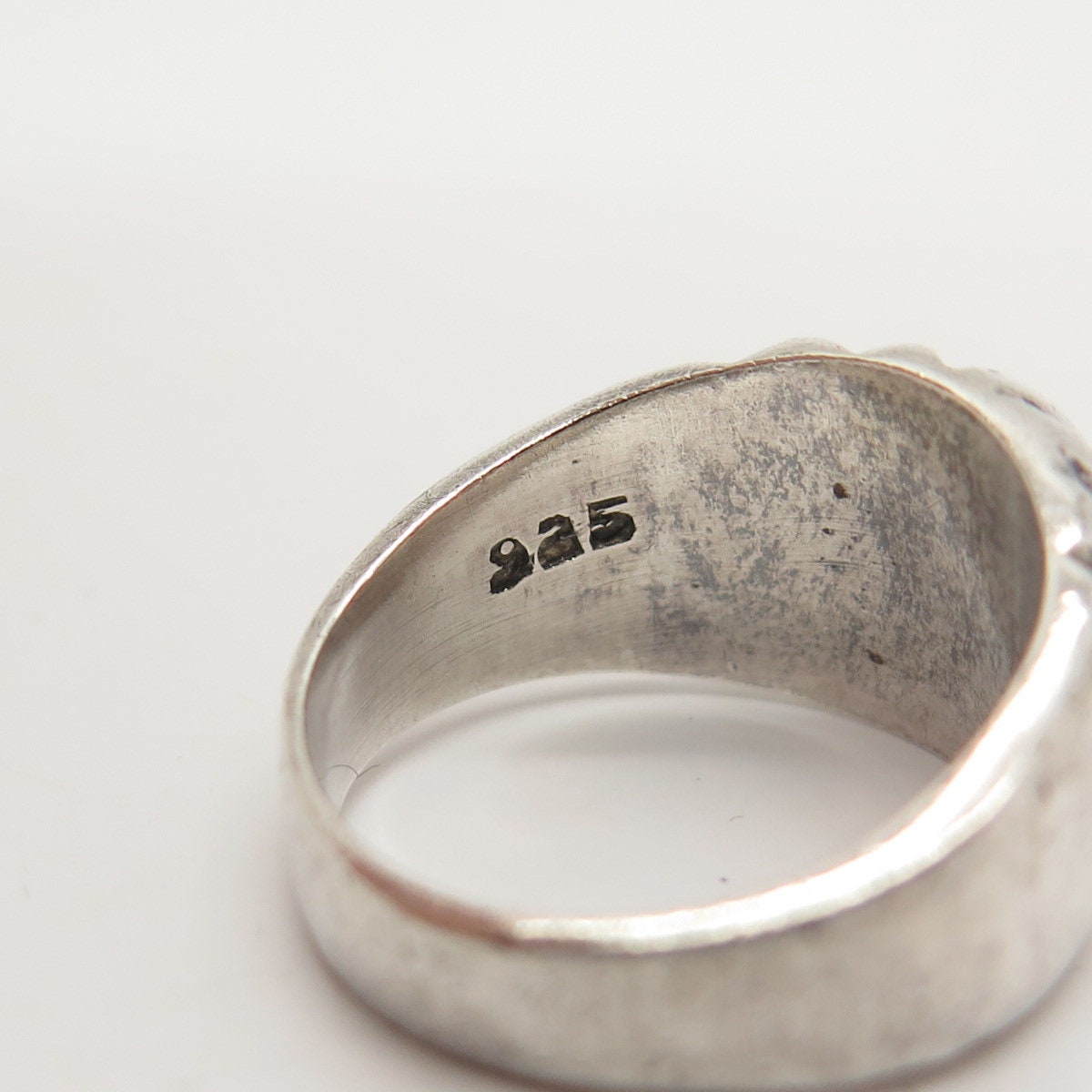 925 Sterling Silver Vintage Mexico Ribbed Ring Size 6.5 - Etsy