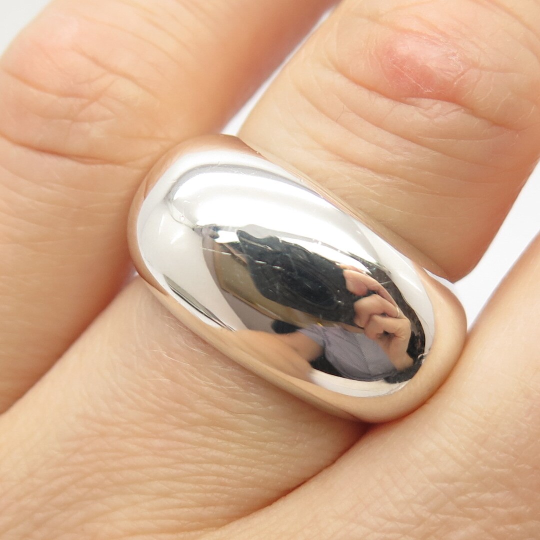 ヴィンテージ！Silver Round Dome リング il_1080xN.3262271685_pqtt.jpg