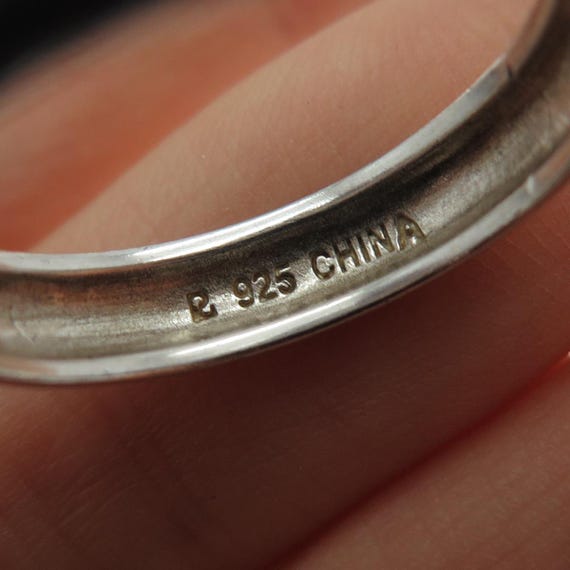 Ross Simons イタリア ヴィンテージ　925 シルバー　バングル ROSS SIMONS 925 Sterling Silver Vintage Classic Weddi… - Gem