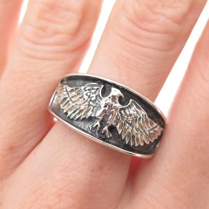 Ted Ott Eagle Ring - Etsy