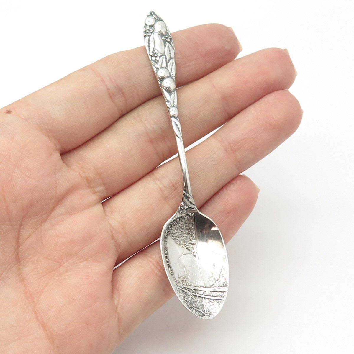 925 Sterling Silver Antique Lous David Andersen Delaware States