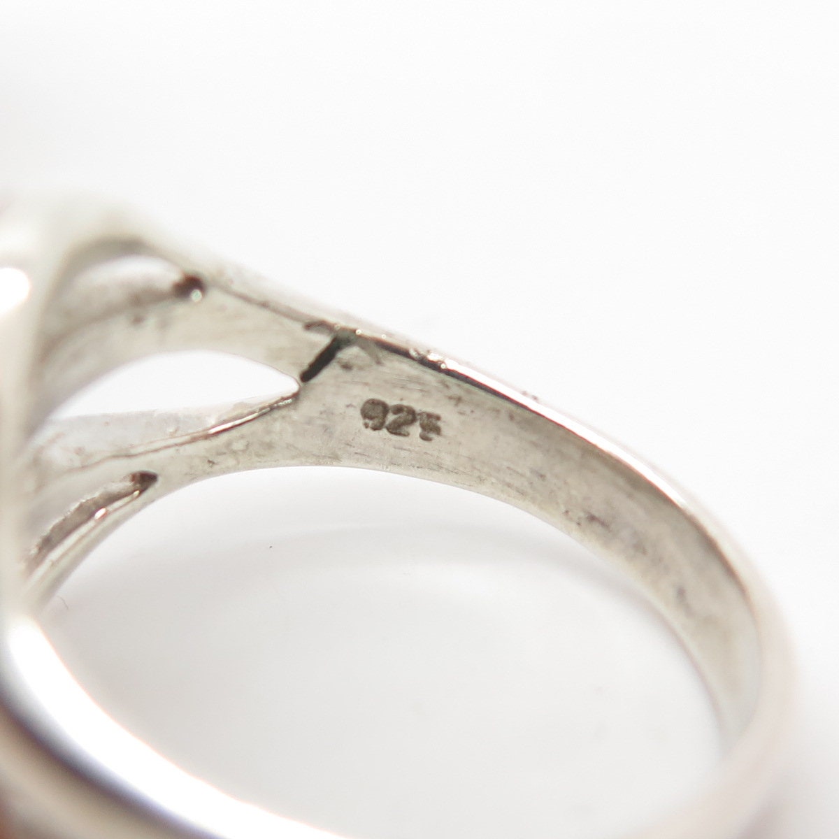 Euro Vintage Ring Silver 925 アメカジ ストリート 925 Sterling Silver Vintage Striped Ring Size 7.5 - Etsy