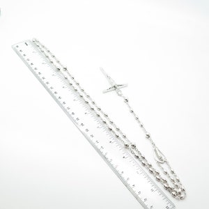 925 Sterling Silver Antique Art Deco Creed Jesus Cross Religious ...