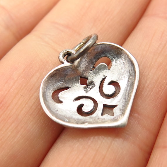 Heart Rowel Spur - Elegant Silver Design main image 0