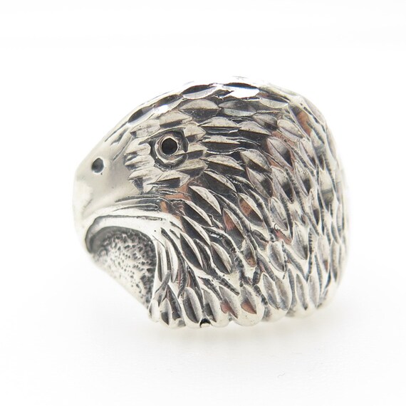 LITTLE SILVER FOX 925 Sterling Silver Vintage Eag… - image 3