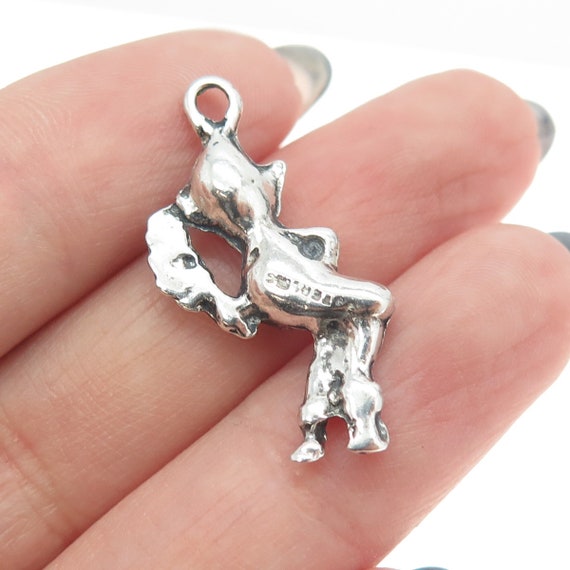 925 Sterling Silver Vintage Cornish Pixie Elf Goo… - image 2