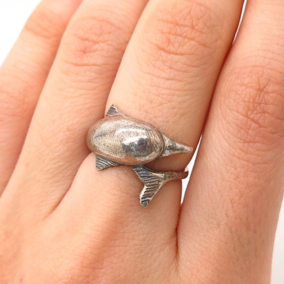 Gold Three Dolphin Ring – Adina Stone Jewelry
