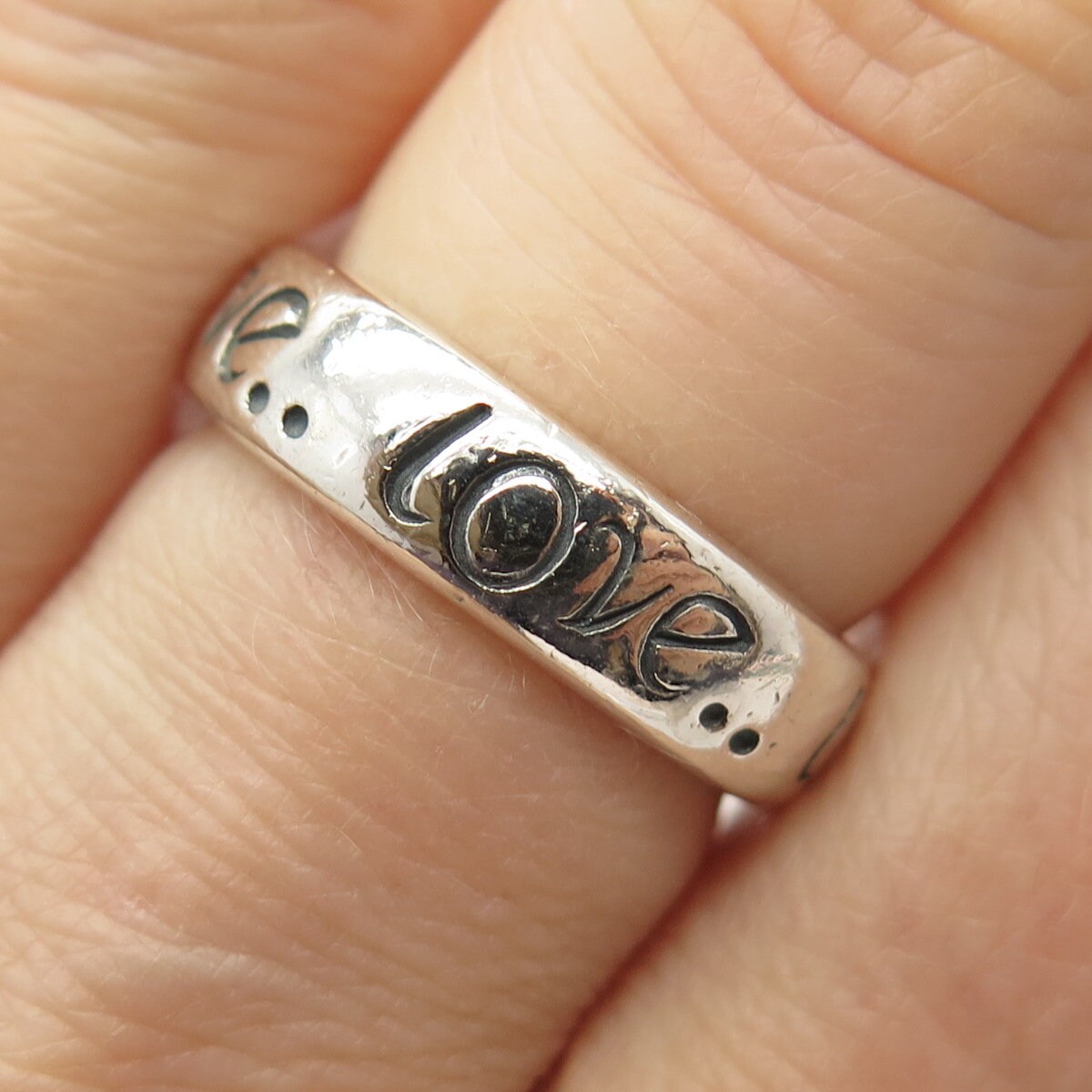 星の子】 Silver 925 Vintage Ring 刻印 リング 7号