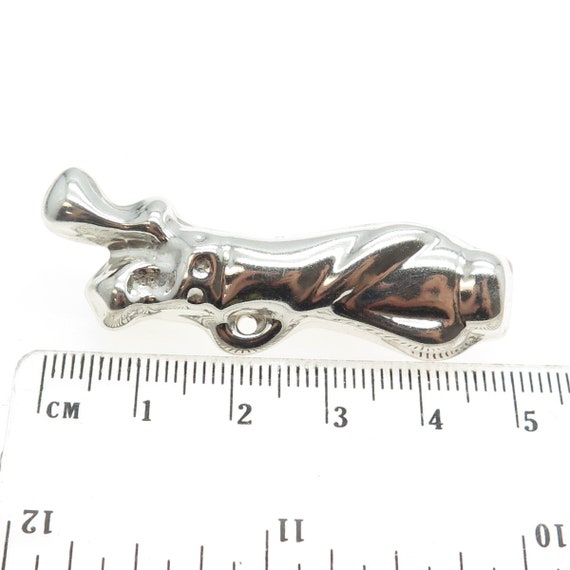 925 Sterling Silver Vintage Mexico Golf Club Pin … - image 3