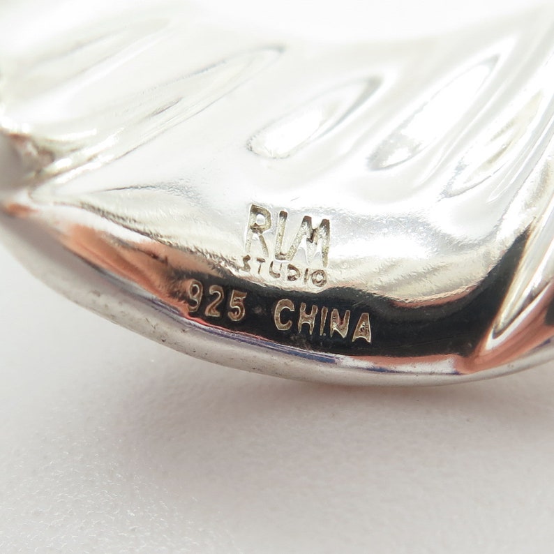 ROBERT LEE MORRIS 925 Sterling Silver Vintage Modernist Ring Size 10 Etsy