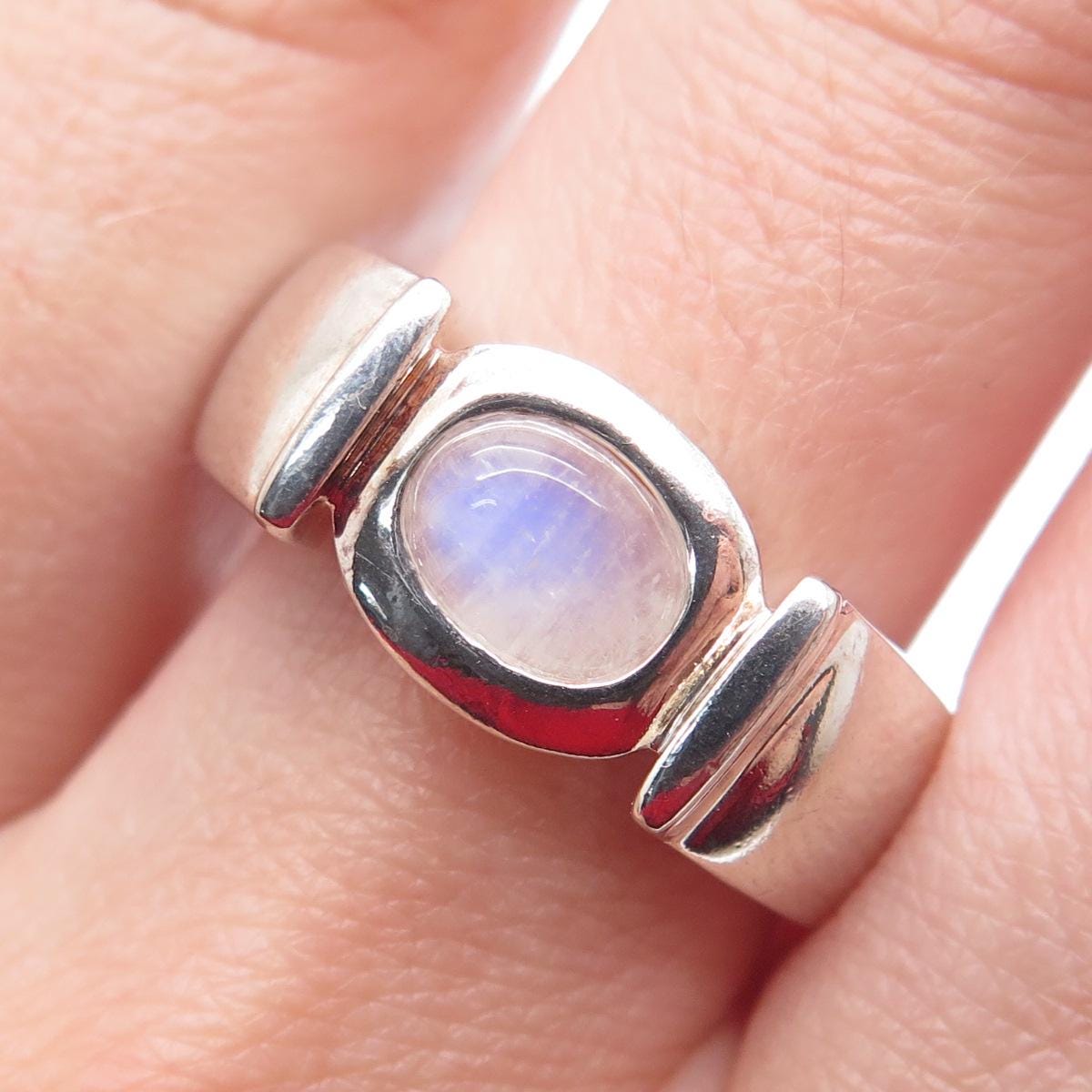 DBJ DEE BERKLE 925 Sterling Silver Vintage Real Moonstone