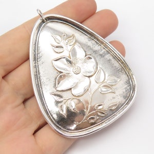 925 Sterling Silver Vintage Towle 1973 Floral Ornament