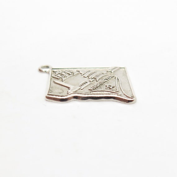 925 Sterling Silver Vintage Wells "Washington" Ch… - image 3