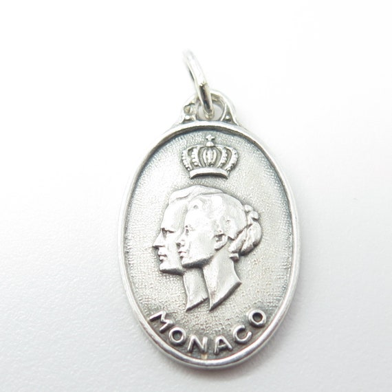 925 Sterling Silver Vintage King and Queen Monaco… - image 4