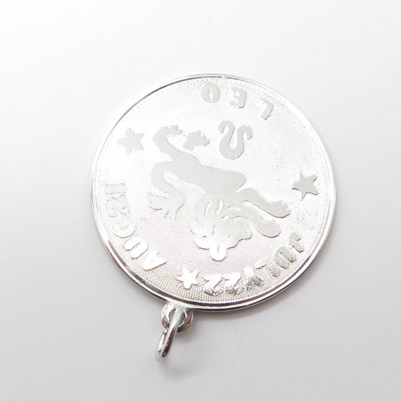 ELCO 925 Sterling Silver Vintage Leo Zodiac Sign … - image 6