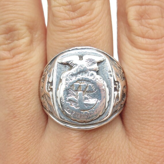 Balfour sterling shop ffa ring