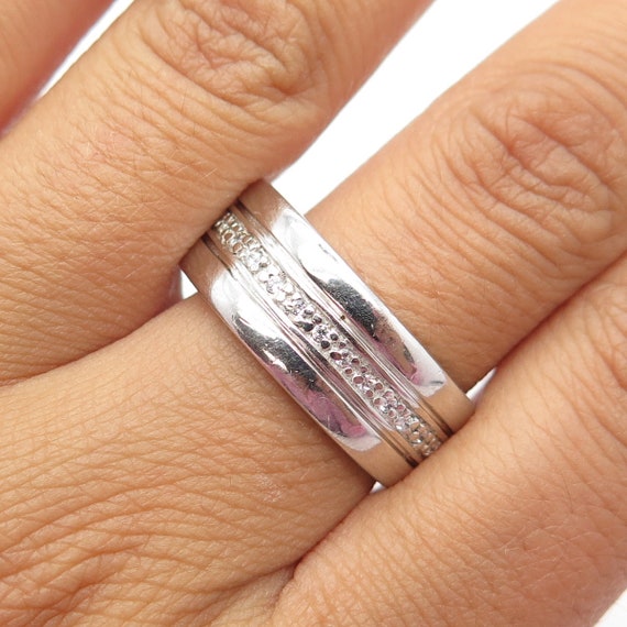 925 Sterling Silver Vintage Textured 