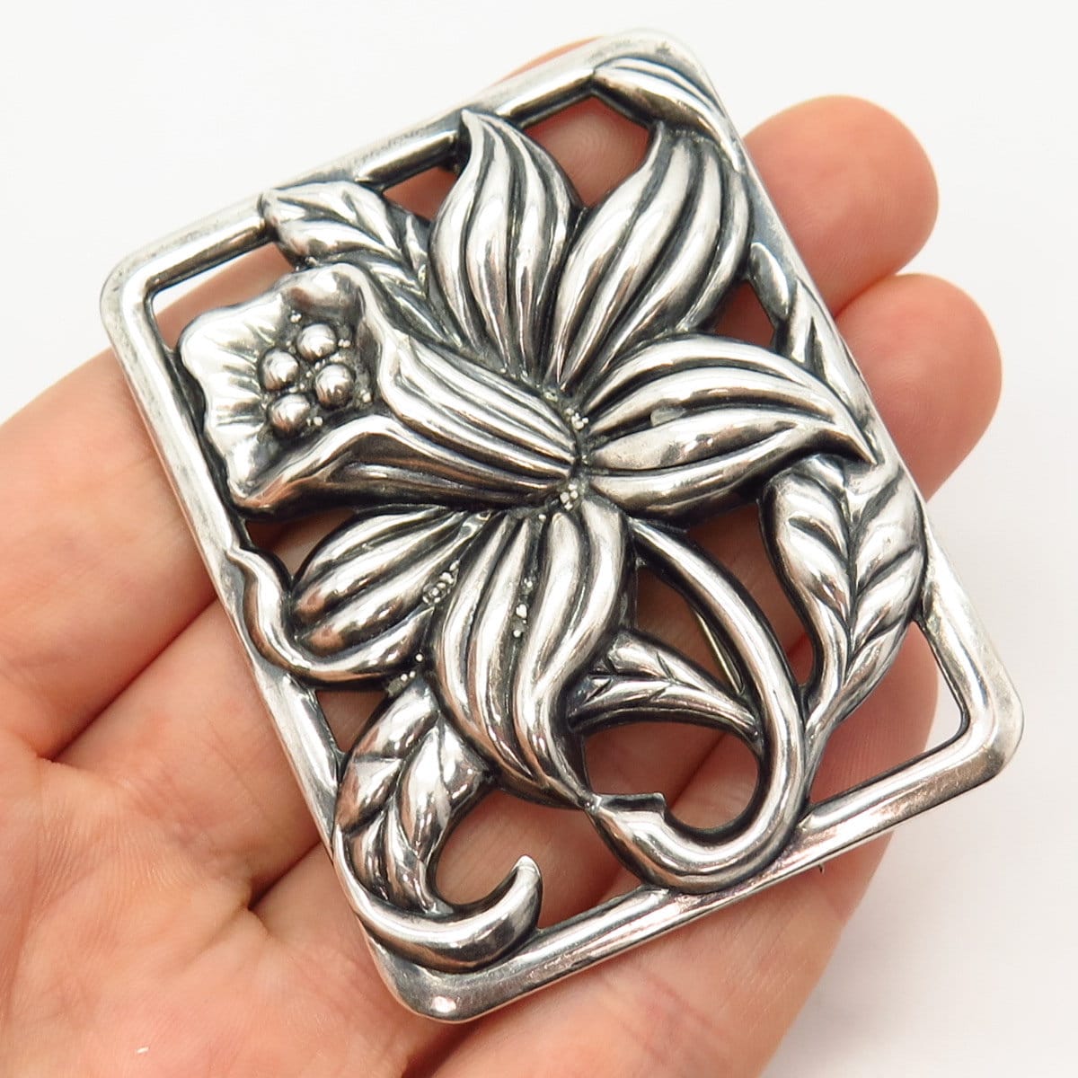 925 Sterling Silver Brooches for Women Clothes Novelty Design