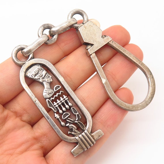 Vintage Egypt 800 Cartouche Design Key Chain