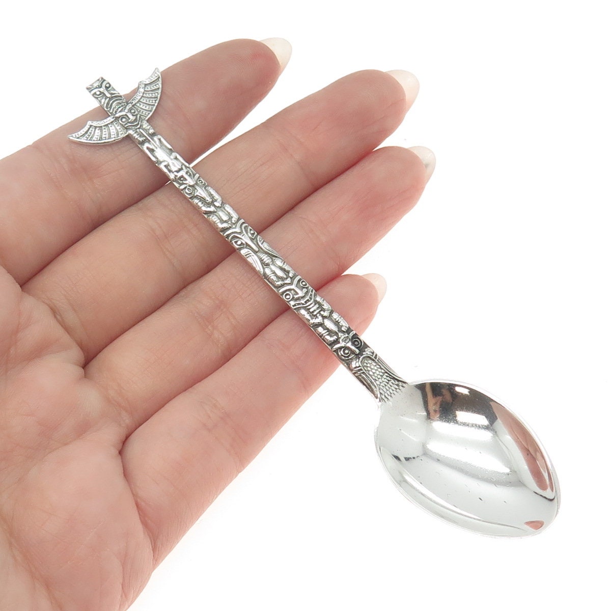 【む63】アラスカ州　記念スプーン む63】アラスカ州 記念スプーン - メルカリ