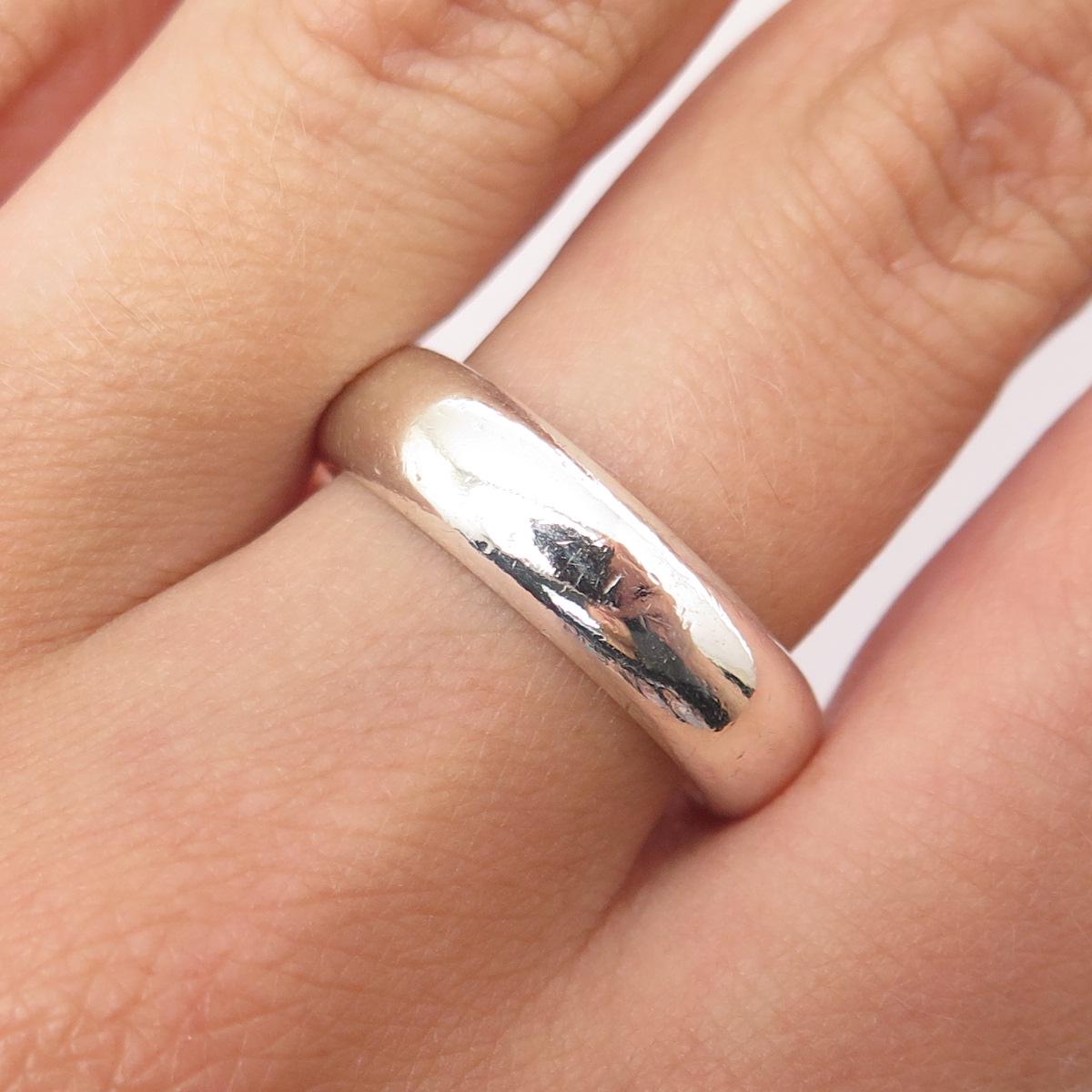 NL (ニール) BECK RING シルバー925 NLP TNC INC 925 Sterling Silver Vintage Classic Wedding Band Ring