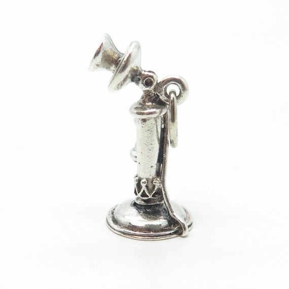 BEAU 925 Sterling Silver Vintage Candlestick Phon… - image 4